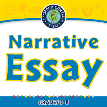 Preview of How to Write An Essay: Narrative Essay - NOTEBOOK Gr. 5-8