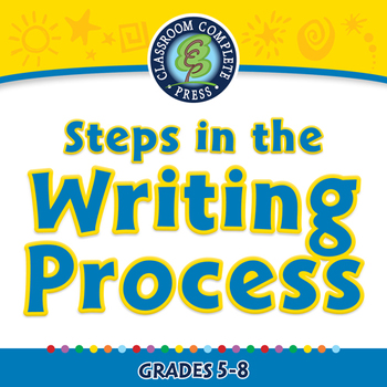 Preview of How to Write An Essay: Steps in the Writing Process - PC Gr. 5-8