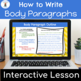 How to Write Body Paragraphs for Informational Writing 