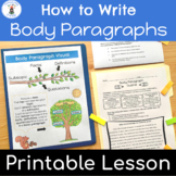 How to Write Body Paragraphs for Informational Writing Pri