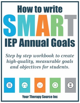 Preview of How to Write IEP Goals Workbook - Special Education