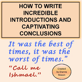 How to Write Incredible Introductions and Captivating Conclusions