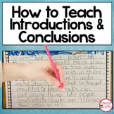 How to Write Introductions and Conclusions