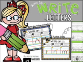 How to Write Letters {Handwriting, letter formation and pa