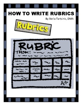 Preview of How to Write Rubrics
