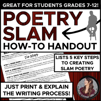 slam poetry assignment pdf