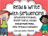 How to Write Using Sequence Words Pack - {first, next and 