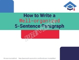 How to Write a 5-Sentence Paragraph- PowerPoint