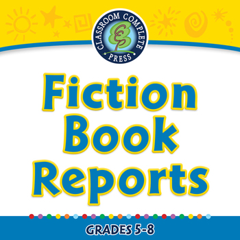 Preview of How to Write a Book Report: Fiction Book Reports - PC Gr. 5-8