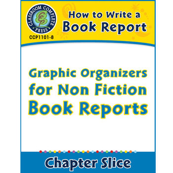 Preview of How to Write a Book Report: Graphic Organizers for Non Fiction Book Reports
