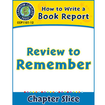 Preview of How to Write a Book Report: Review to Remember