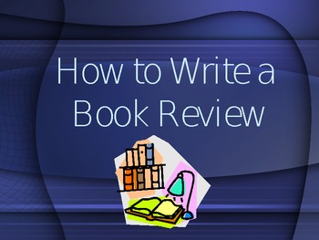 writing a book review powerpoints