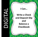 How to Write a Check, Deposit Slip, and Balance a Checkboo