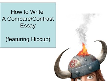 Preview of How to Write a Compare Contrast Essay