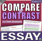How to Write a Compare and Contrast ESSAY with Text Analys