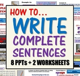 How to Write a Complete Sentence Bundle
