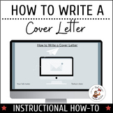 How to Write a Cover Letter | Job Application | Vocational