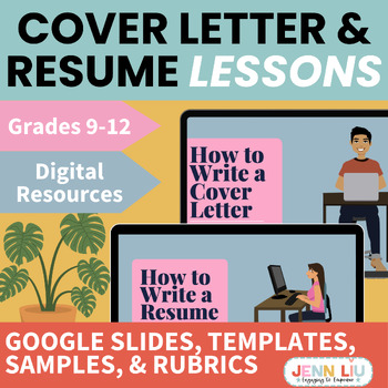 Preview of Cover Letter and Resume Lessons - Career Readiness, Job/Life Skills