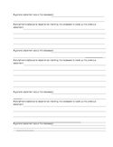 How to Write a Eulogy worksheet
