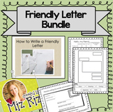 How to Write a Friendly Letter Bundle!  PowerPoint & 3 Pra