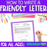 How to Write a Friendly Letter Template for Casual Persona