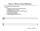 How to Write a Good Melody in 5 lessons