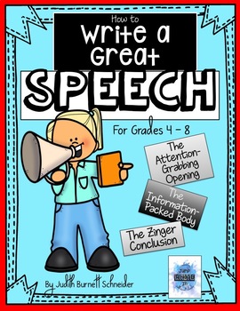 Preview of Distance Learning How to Write a Great Speech