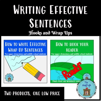 Preview of How to Write a Hook/ Wrap up sentence: For upper elementary and Middle Schoolers