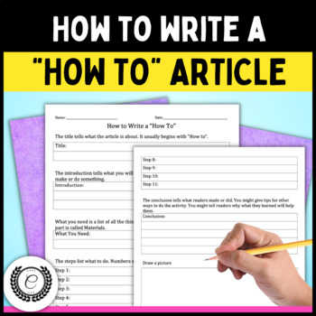 Preview of How to Write a "How To" Article