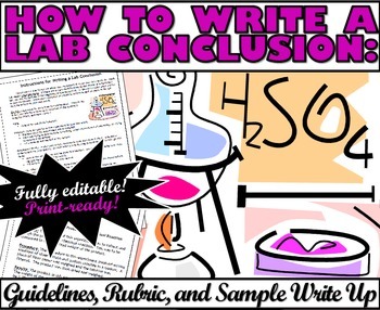 Preview of How to Write a Lab Report: Guidelines, Rubric, and Sample Write Up