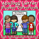 How to Write a Letter of Apology: Student Instructions