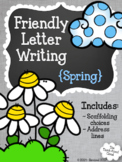 How to Write a Letter to a Friend ~ Templates {Spring}