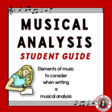 Music Listening Analysis Guide for Students