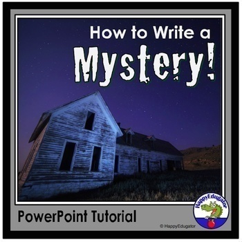 Preview of How to Write a Mystery Writing PowerPoint