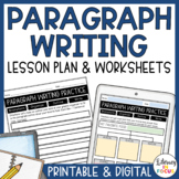 How to Write a Paragraph Lesson | Worksheets | Printable &