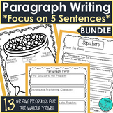 How to Write a Paragraph Writing Activities - 5 Sentences 