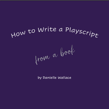 Preview of How to Write a Playscript from a Book