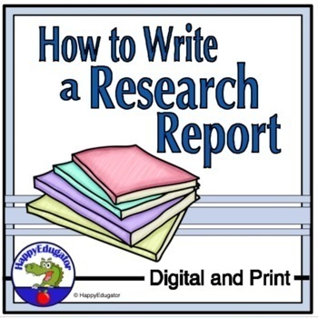 activity 3 write a research report