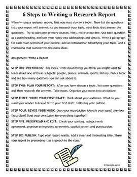 activity 3 write a research report