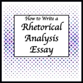 How to Write a Rhetorical Analysis Essay for the AP Lang a