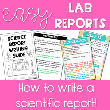 Preview of How to Write a Scientific Report - Student Guide