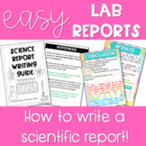How to Write a Scientific Report - Student Guide