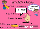 How to Write a Sentence Flipchart for ActivInspire