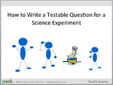 How to Write a Testable Question (Scientific Method)