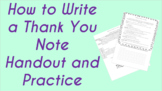 How to Write a Thank You Note - Format, Samples, and Practice