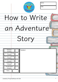 Preview of How to Write an Adventure Story (The Writing Process)