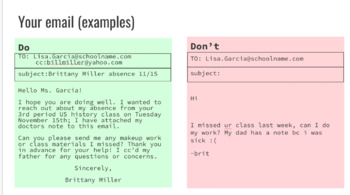 Preview of How to Write an Email 