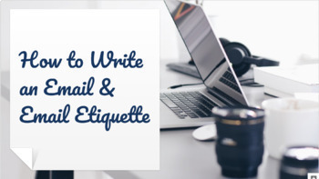 Preview of How to Write an Email & Email Etiquette (Bundle)