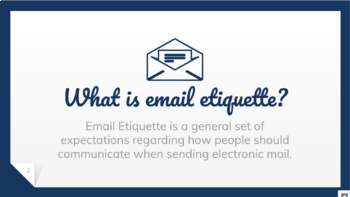 Preview of How to Write an Email & Email Etiquette (Slideshow ONLY)