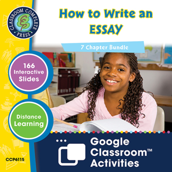 Preview of How to Write an Essay - Google Slides BUNDLE Gr. 5-8